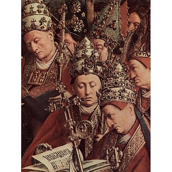 Hubert van Eyck - Genter Altar, Altar des Mystischen Lammes, Die Anbetung des mystischen Lammes - 500 Teile (Puzzle)
