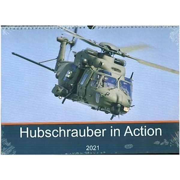 Hubschrauber in Action (Wandkalender 2021 DIN A3 quer), MUC-Spotter