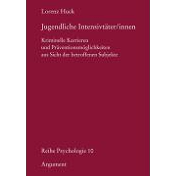 Huck, L: Jugendliche Intensivtäter/innen, Lorenz Huck