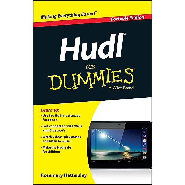 Hudl For Dummies, Portable Edition, Rosemary Hattersley