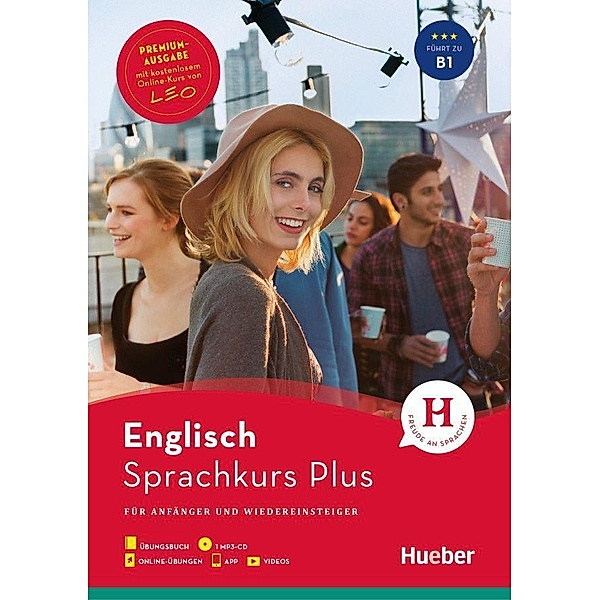 Hueber Sprachkurs Plus Englisch - Premiumausgabe, m. 1 Beilage, m. 1 Beilage, Amanda Welfare, Lisa Goldau