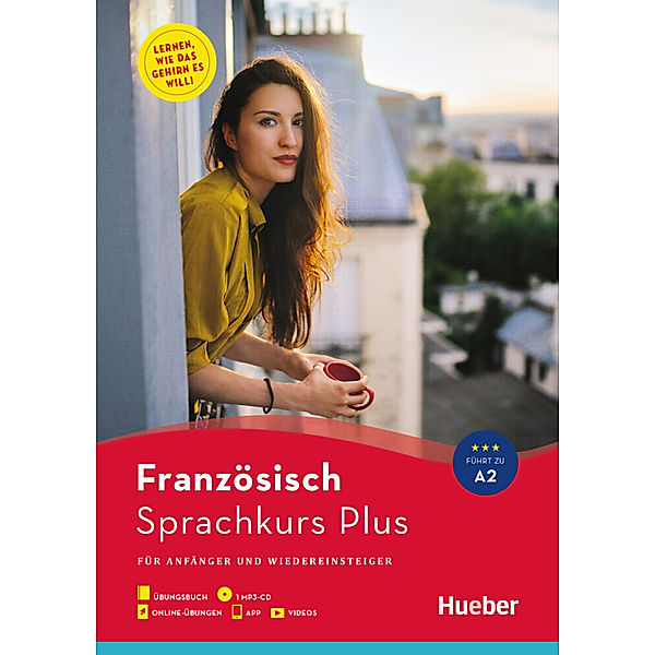 Hueber Sprachkurs Plus Französisch, m. 1 Buch, m. 1 Audio, Pascale Dr. Rousseau