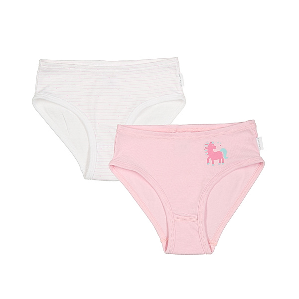 Schiesser Hüftslip CLASSICS – PFERD 2er Pack in rosa/weiß