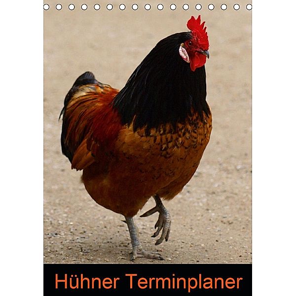 Hühner Terminplaner (Tischkalender 2021 DIN A5 hoch), Kattobello