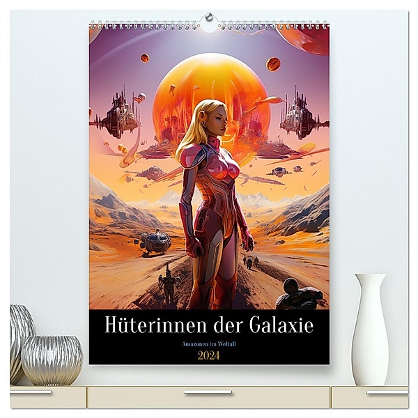 Hüterinnen der Galaxie (hochwertiger Premium Wandkalender 2024 DIN A2 hoch), Kunstdruck in Hochglanz, Calvendo, thomas meinert