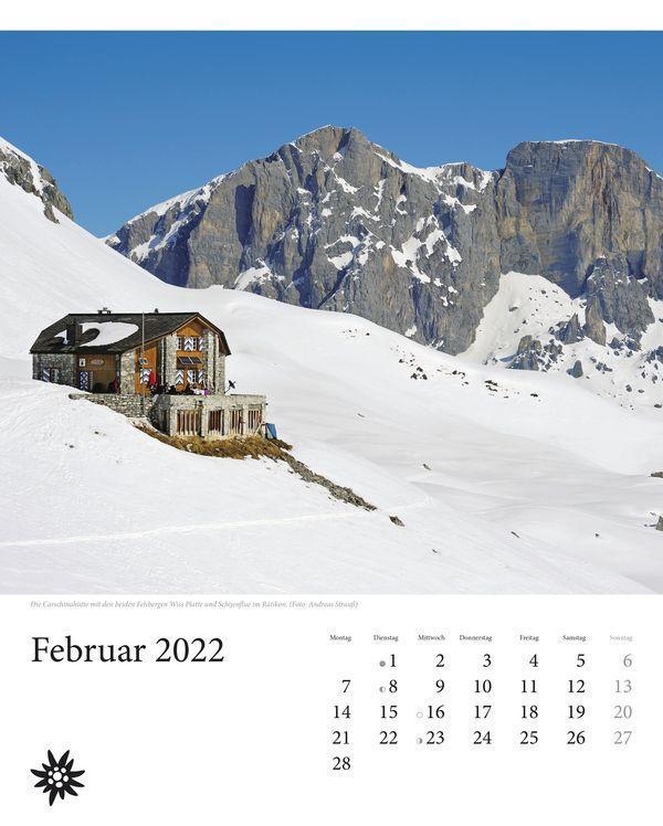Hütten unserer Alpen 2022 