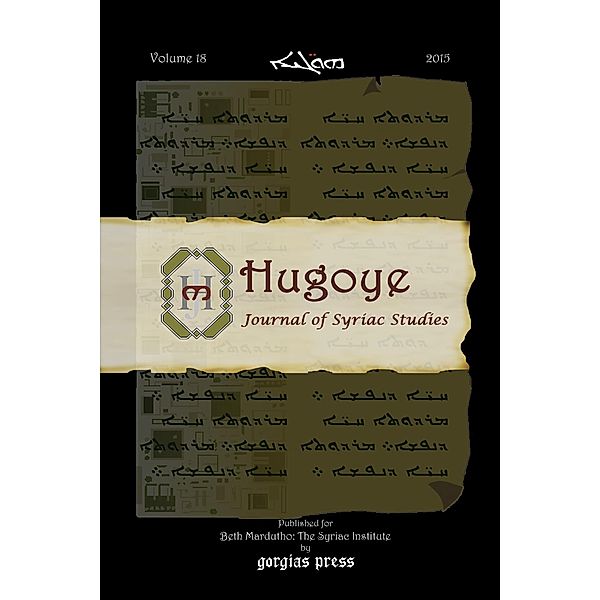 Hugoye: Journal of Syriac Studies (volume 18)