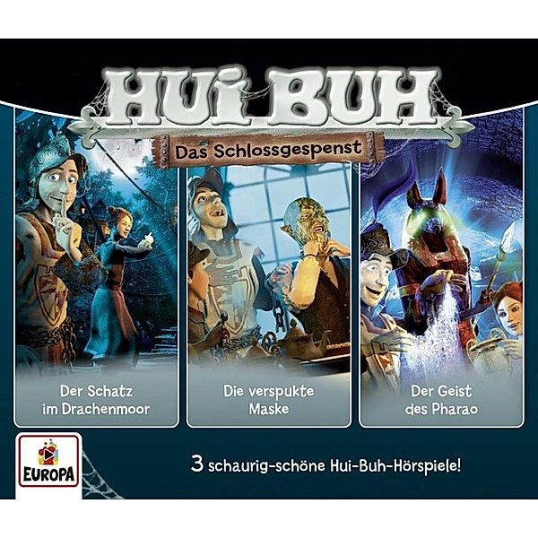 Hui Buh, das Schlossgespenst, neue Welt 3er-Box - Spukbox 7, 3 Audio-CDs, HUI BUH neue Welt