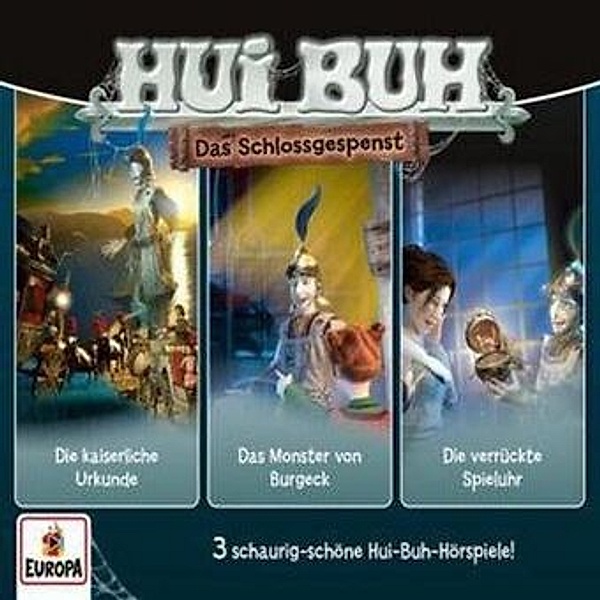 Hui Buh, das Schlossgespenst, neue Welt 3er-Box - Spukbox, 1 Audio-CD