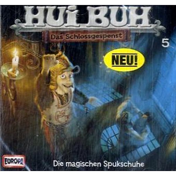 Hui Buh, das Schlossgespenst, neue Welt, Audio-CDsFolge.5 Die magischen Spukschuhe, 1 Audio-CD, HUI BUH neue Welt