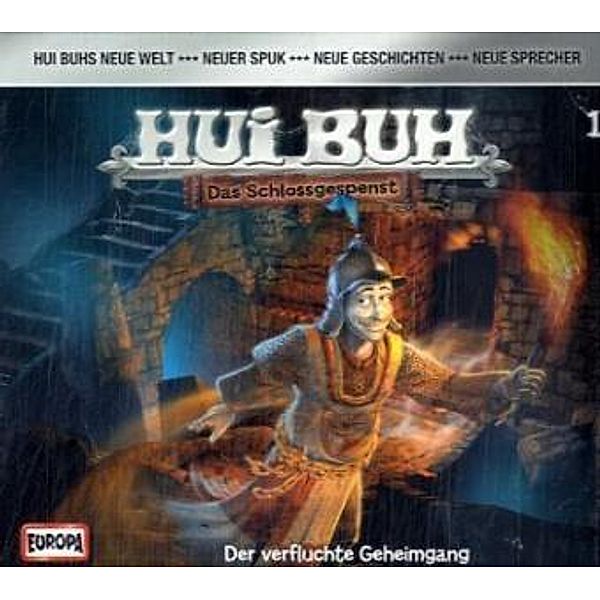 Hui Buh, das Schlossgespenst, neue Welt, Audio-CDsFolge.1 Der verfluchte Geheimgang, 1 Audio-CD, HUI BUH neue Welt