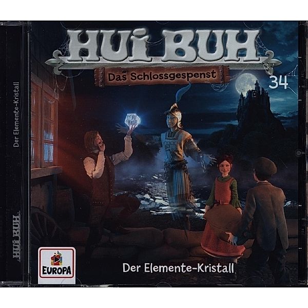 Hui Buh, Das Schlossgespenst, neue Welt - Der Elemente-Kristall,1 Audio-CD, HUI BUH Neue Welt