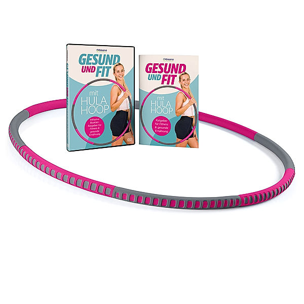 Hula Hoop Reifen mit DVD