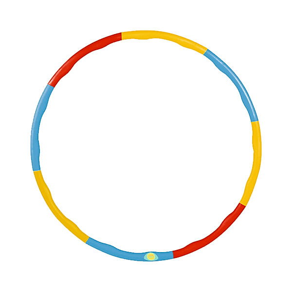 Die Spiegelburg Hula-Hoop-Reifen SOMMERKINDER (Ø 77cm) in gelb/blau/rot