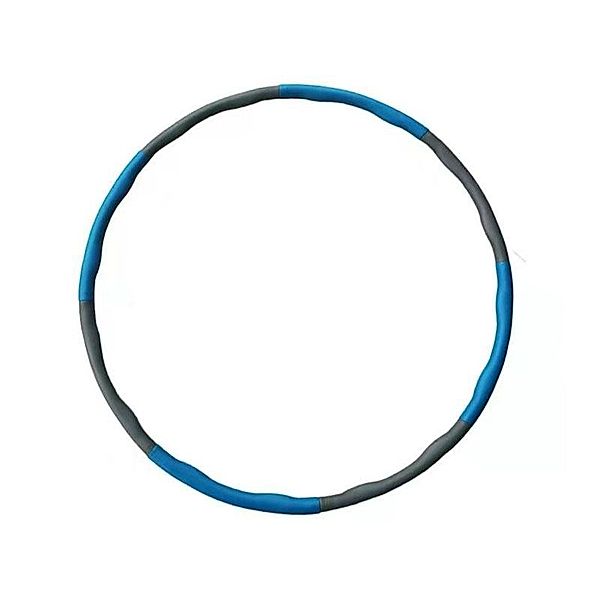 Hula Hoop Schaum 100cm 1,2kg Blau-Grau