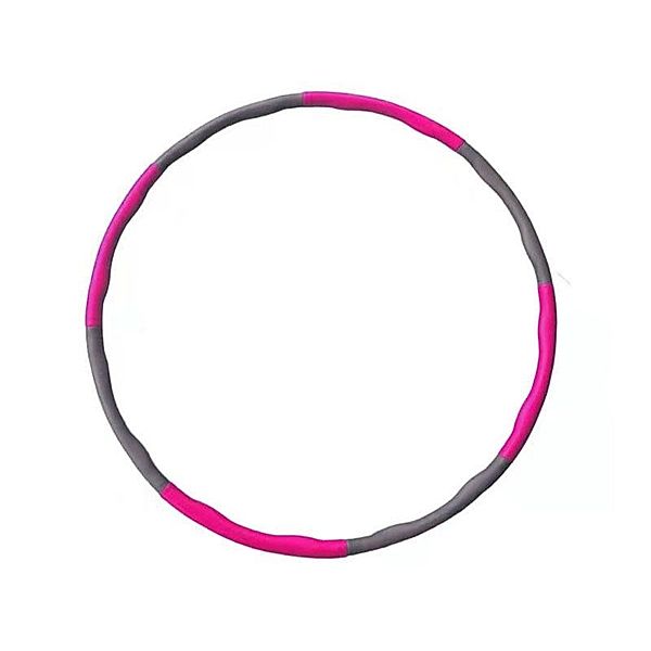 Hula Hoop Schaum 100cm 1,2kg Pink Grau