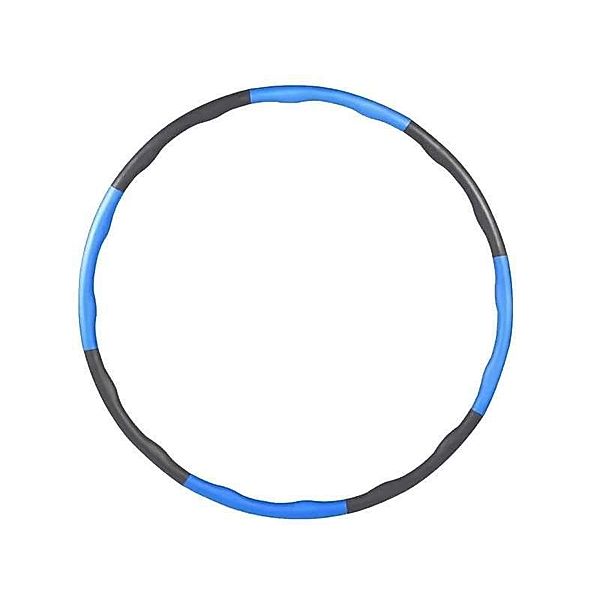 Hula Hoop Schaum 95cm Blau-Grau 8-teilig