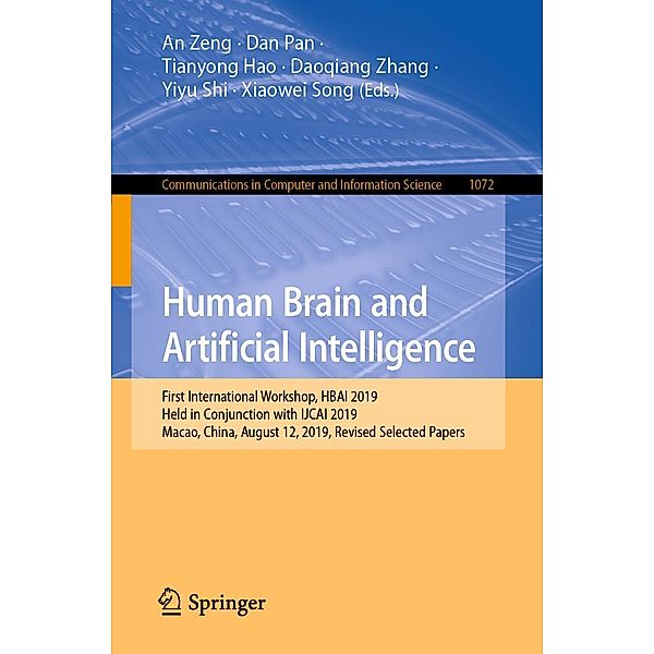 Human Brain and Artificial Intelligence / Communications in Computer and Information Science Bd.1072