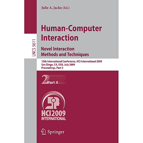 Human-Computer Interaction. Novel Interaction Methods and Techniques