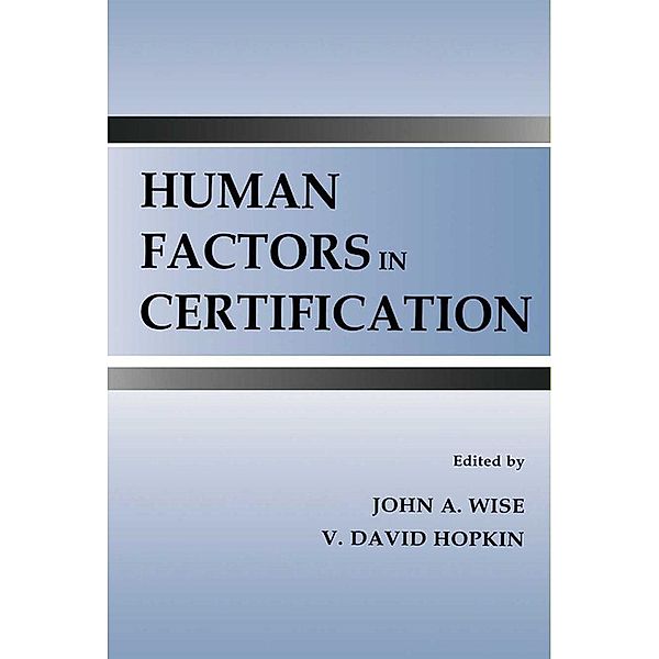 Human Factors in Certification