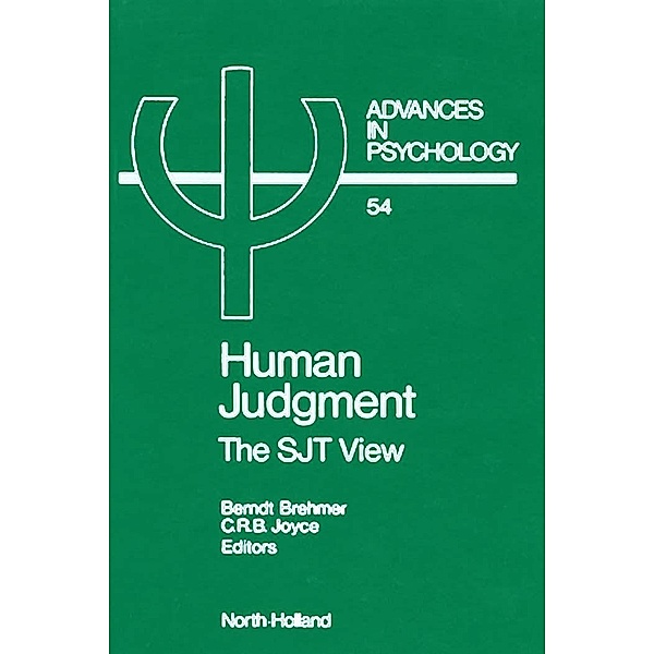 Human Judgment