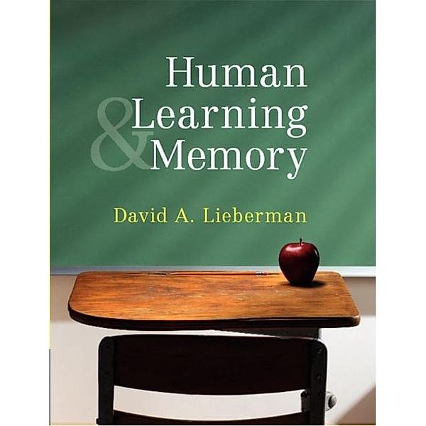Human Learning and Memory, David A. Lieberman
