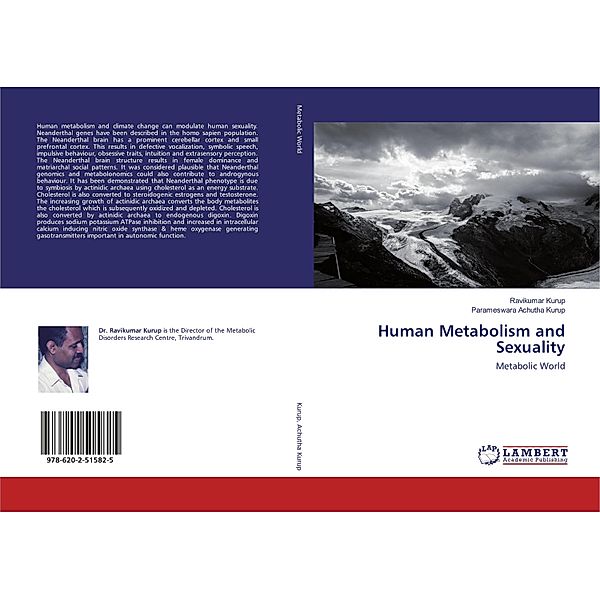 Human Metabolism and Sexuality, Ravikumar Kurup, Parameswara Achutha Kurup