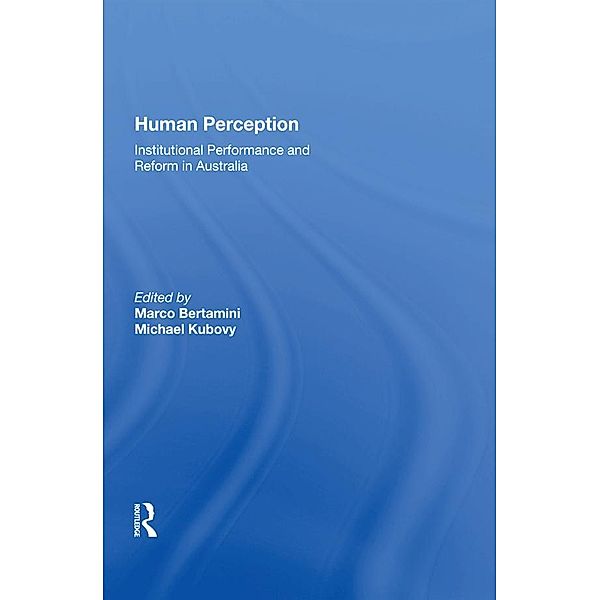 Human Perception, Marco Bertamini, Michael Kubovy