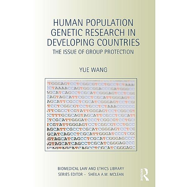 Human Population Genetic Research in Developing Countries, Yue Wang