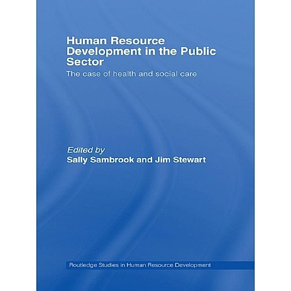 Human Resource Development in the Public Sector