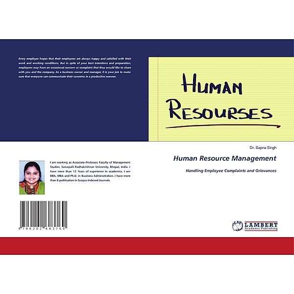 Human Resource Management, Dr. Sapna Singh