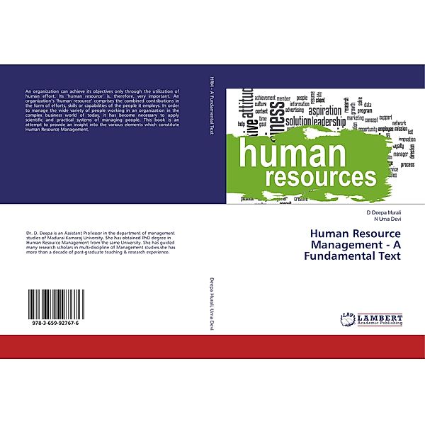 Human Resource Management - A Fundamental Text, D Deepa Murali, N. Uma Devi