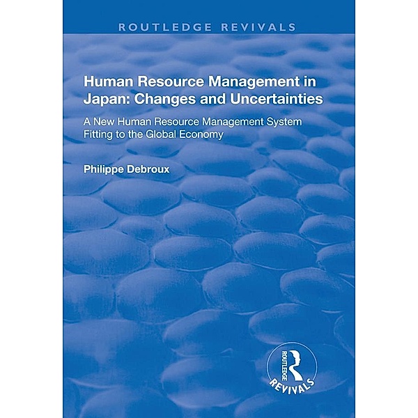 Human Resource Management in Japan, Philippe Debroux