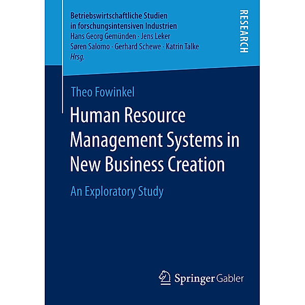 Human Resource Management Systems in New Business Creation, Theo Fowinkel