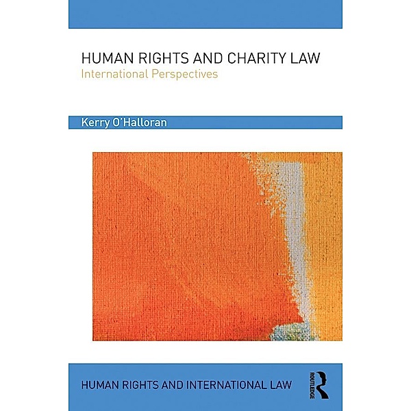 Human Rights and Charity Law, Kerry O'Halloran