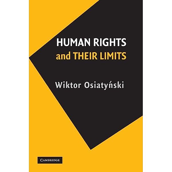 Human Rights and their Limits, WIKTOR OSIATYNSKI