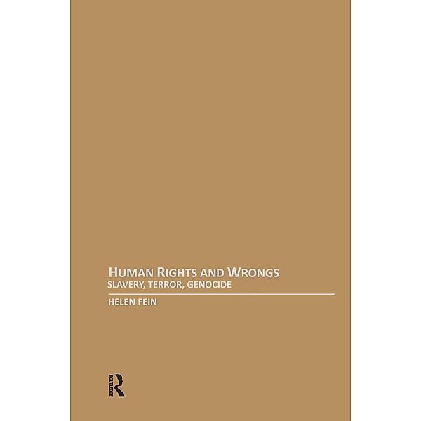 Human Rights and Wrongs, Helen Fein