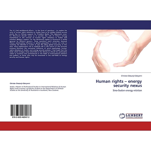 Human rights - energy security nexus, Christo Olatunji-Odeyemi