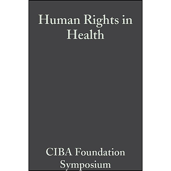 Human Rights in Health / Novartis Foundation Symposium