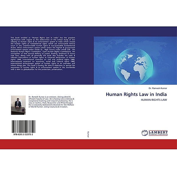 Human Rights Law in India, Ramesh Kumar