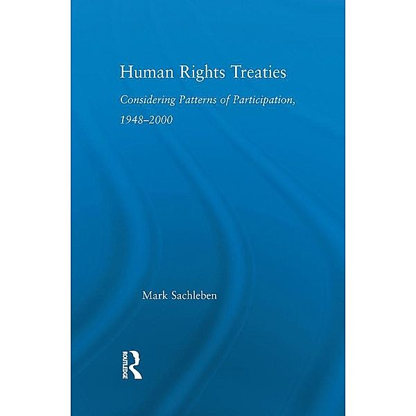 Human Rights Treaties, Mark Sachleben