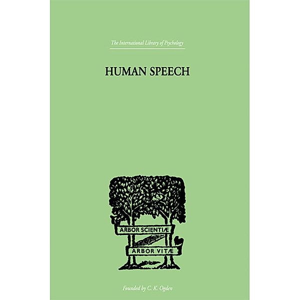 Human Speech, Richard Paget