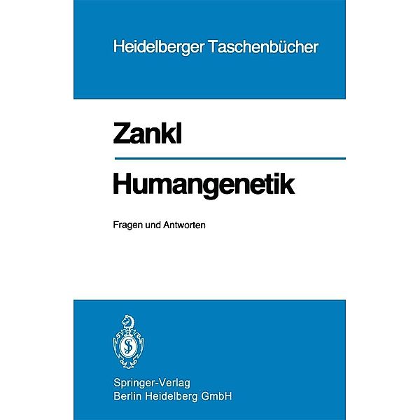 Humangenetik / Heidelberger Taschenbücher Bd.207, Heinrich Zankl