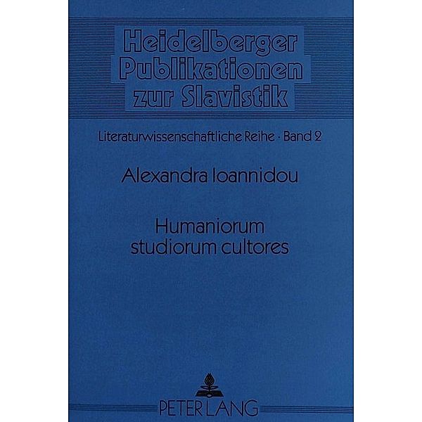 Humaniorum studiorum cultores, Alexandra Ioannidou