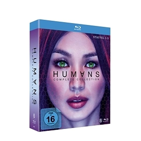 Humans-Die Komplette Serie (6 Blu-rays), William Hurt, Gemma Chan, Katherine Parkinson