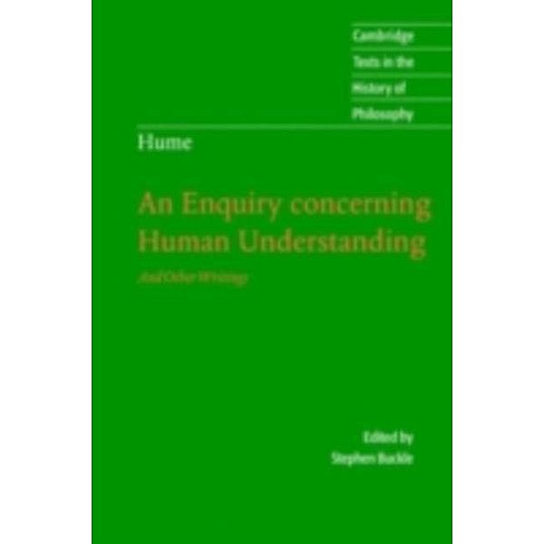 Hume: An Enquiry Concerning Human Understanding