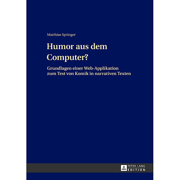 Humor aus dem Computer?, Matthias Springer
