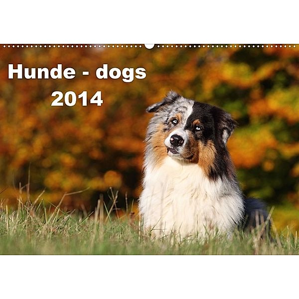 Hunde - dogs 2014 (Wandkalender 2014 DIN A4 quer), Jeanette Hutfluss