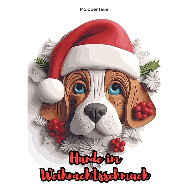 Hunde im Weihnachtsschmuck, Christian Hagen