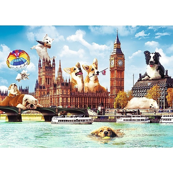 Trefl Hunde in London (Puzzle)